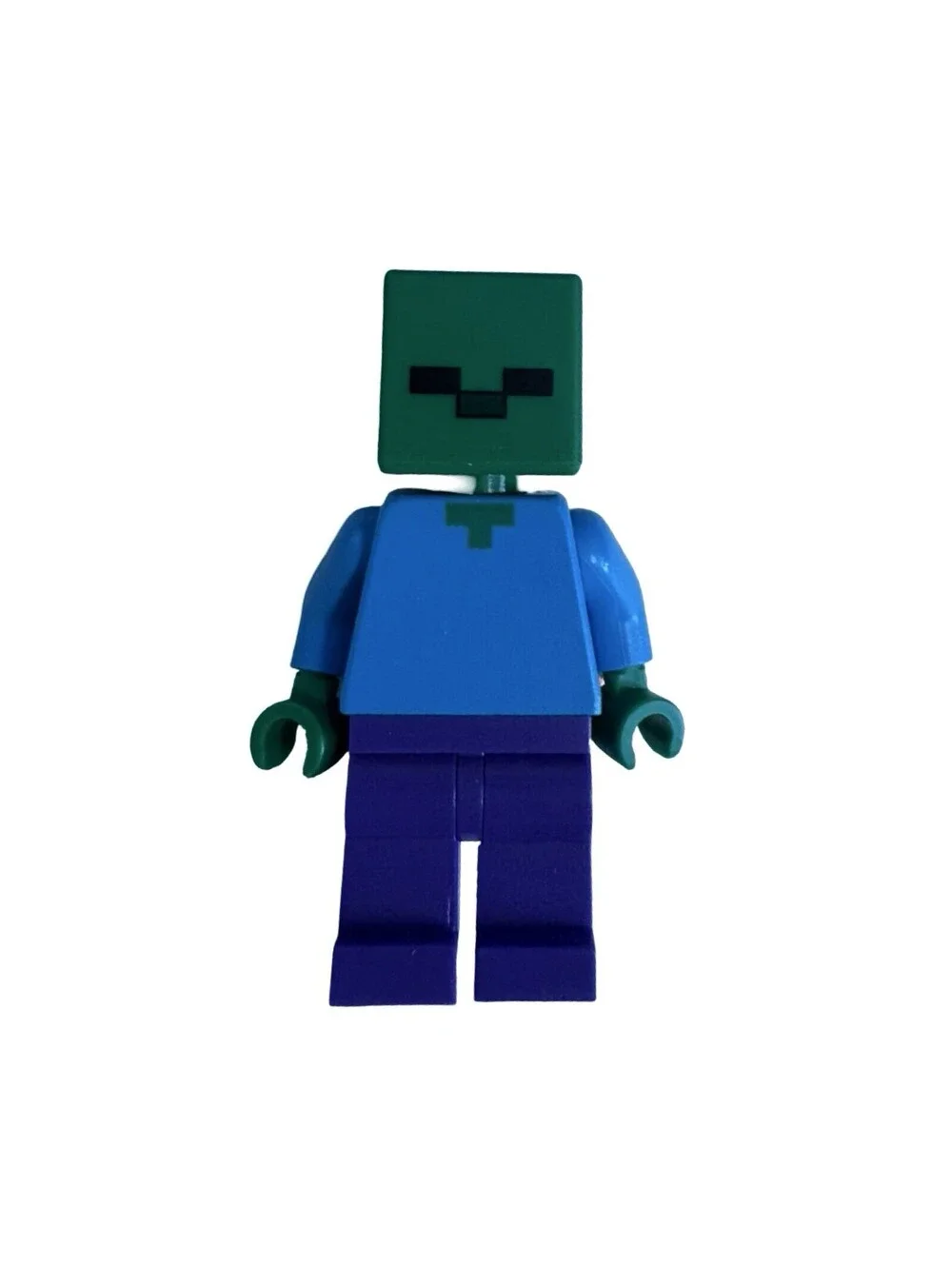 LEGO Minecraft Zombie Minifigure min010 Dark Purple Legs